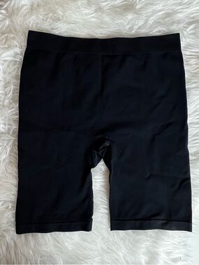 Helmut Lang Black Seamless Bike Shorts